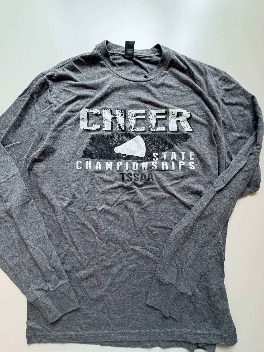 TSSAA Cheer State Championships Long Sleeve Shirt - Gray